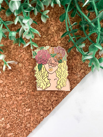 Bloomer Enamel Pin